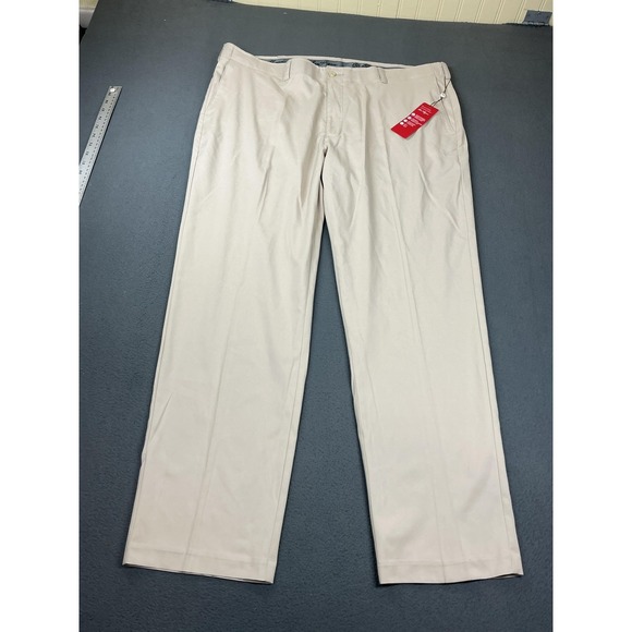 Ben Hogan Other - Ben Hogan Pants Mens 42x32 Beige Golf Trousers Stretch Moisture Wicking UPF 15